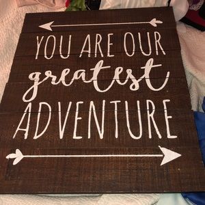 💋SOLD💋Hobby Lobby wood sign